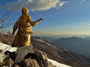 CASTEL REGINA e PIZZO CERRO innevati da Catremerio (11febb21) - FOTOGALLERY